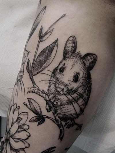 Mouse Tattoo 196