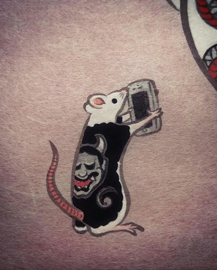 Mouse Tattoo 41