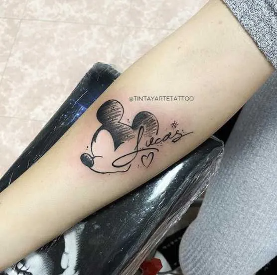 Mouse Tattoo 5