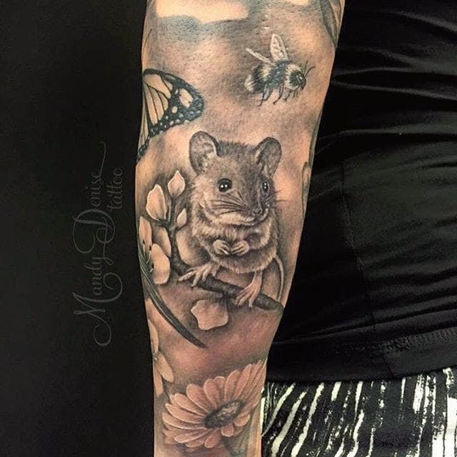 Mouse Tattoo 77