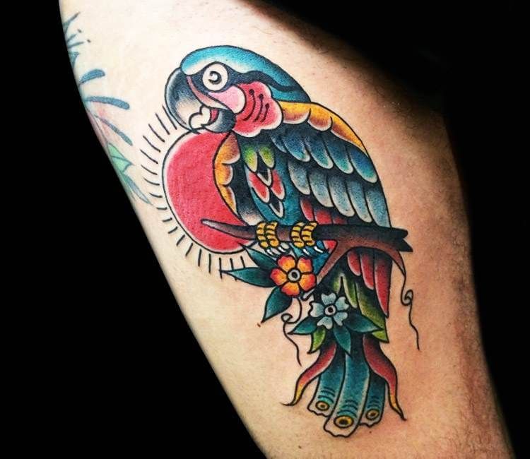 Parrot Tattoo 102