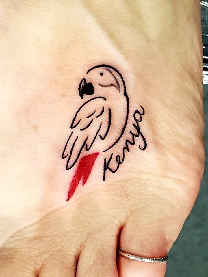 Parrot Tattoo 107