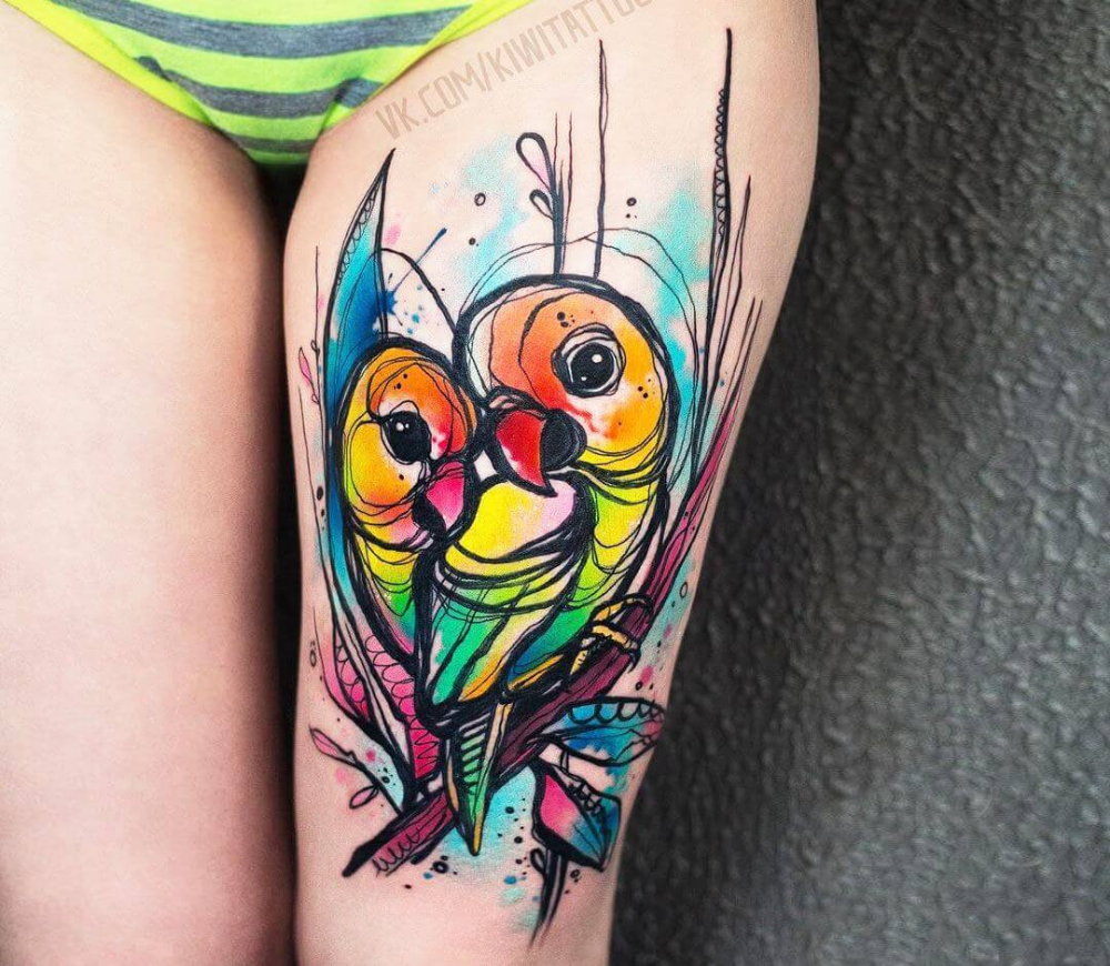 Parrot Tattoo 11