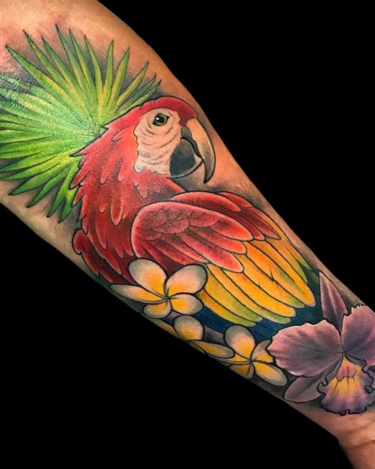 Parrot Tattoo 110