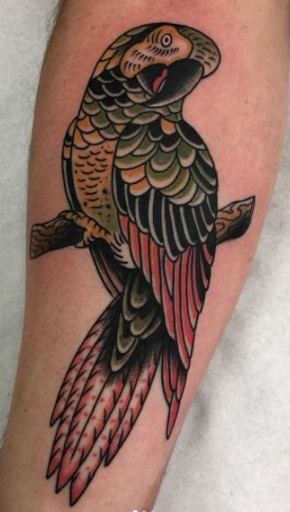 Parrot Tattoo 115