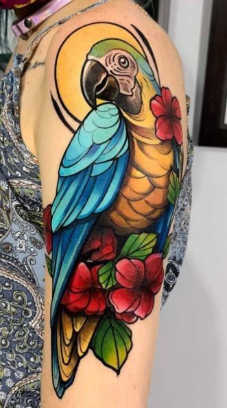 Parrot Tattoo 116