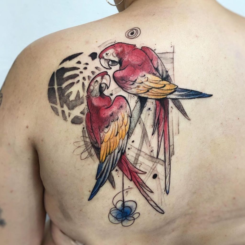 Parrot Tattoo 120