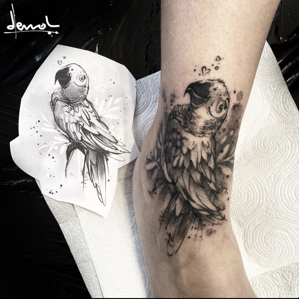 Parrot Tattoo 124