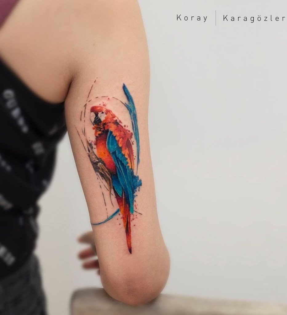 Parrot Tattoo 138