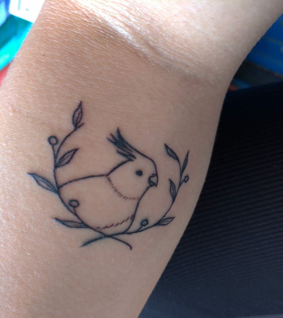 Parrot Tattoo 140