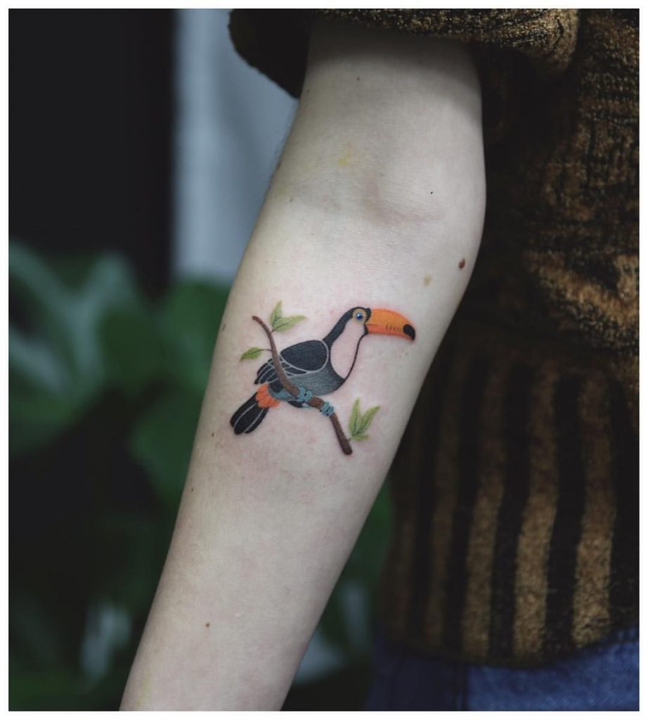 Parrot Tattoo 144