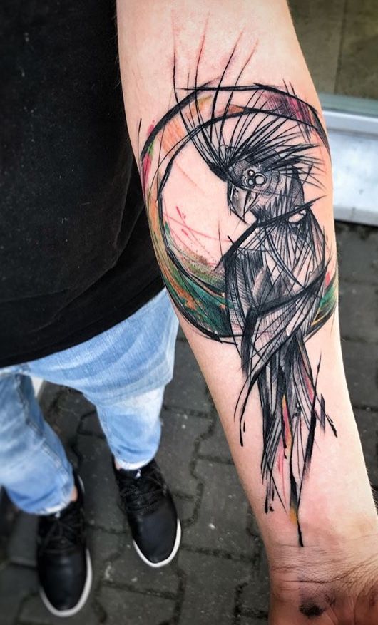Parrot Tattoo 145