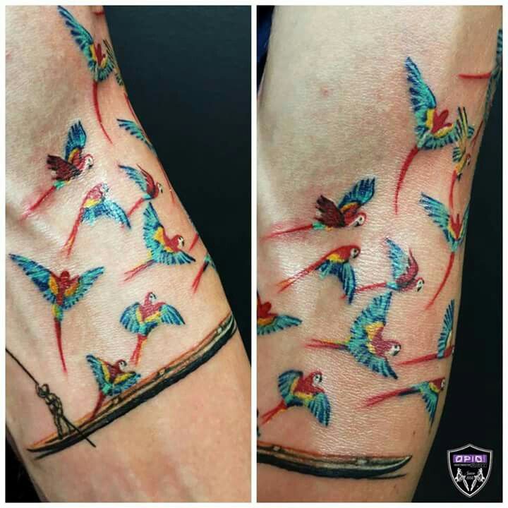 Parrot Tattoo 152
