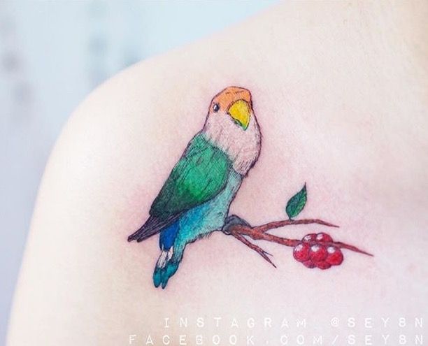 Parrot Tattoo 172