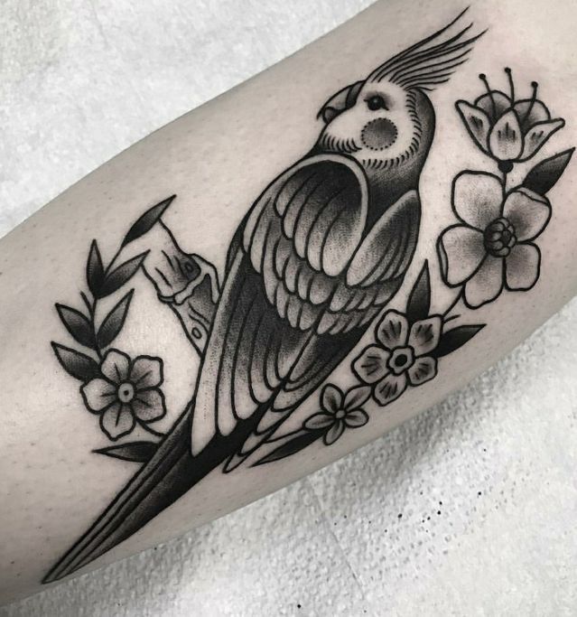 Parrot Tattoo 177
