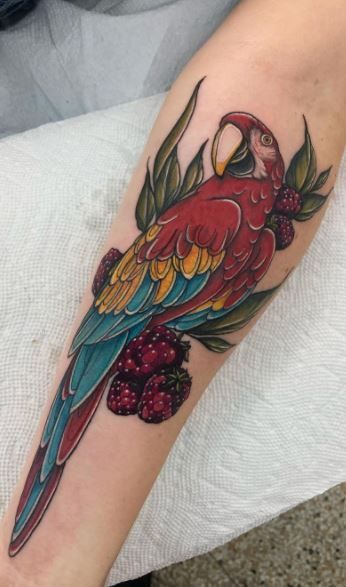 Parrot Tattoo 178