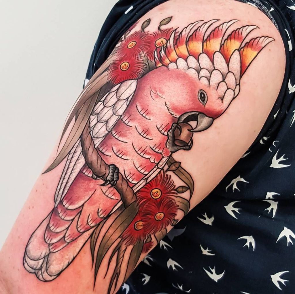 Parrot Tattoo 184