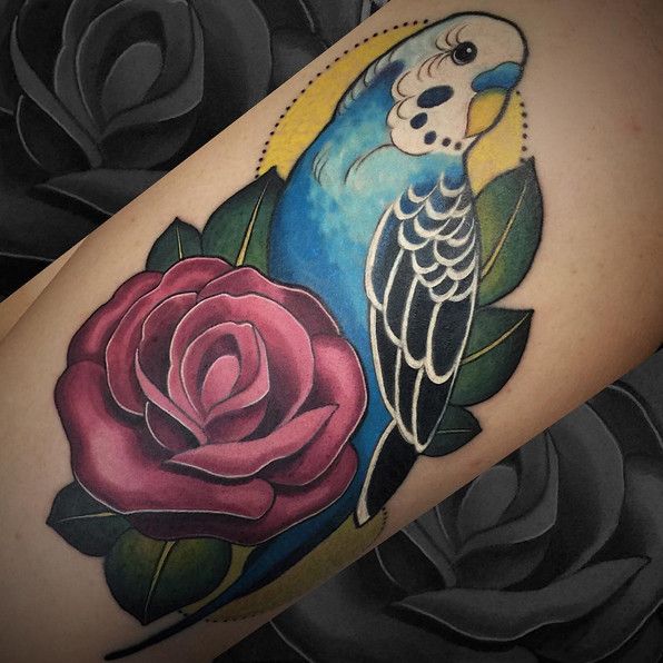Parrot Tattoo 186