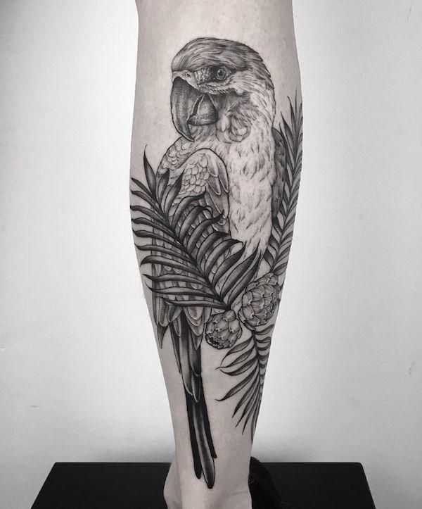 Parrot Tattoo 190