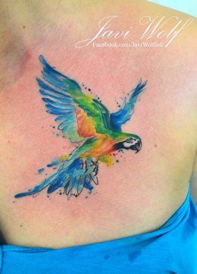 Parrot Tattoo 195
