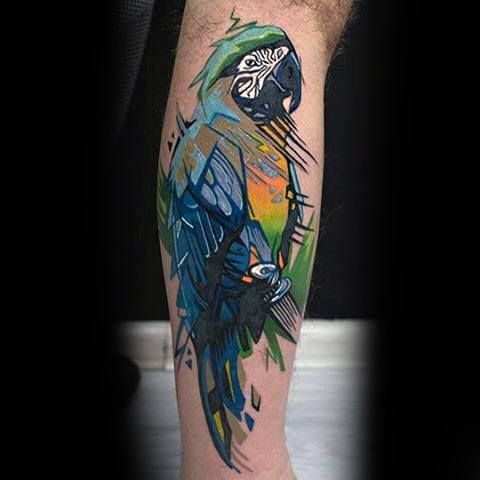Parrot Tattoo 196