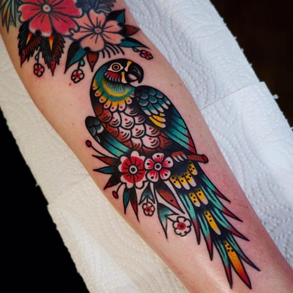 Parrot Tattoo 197