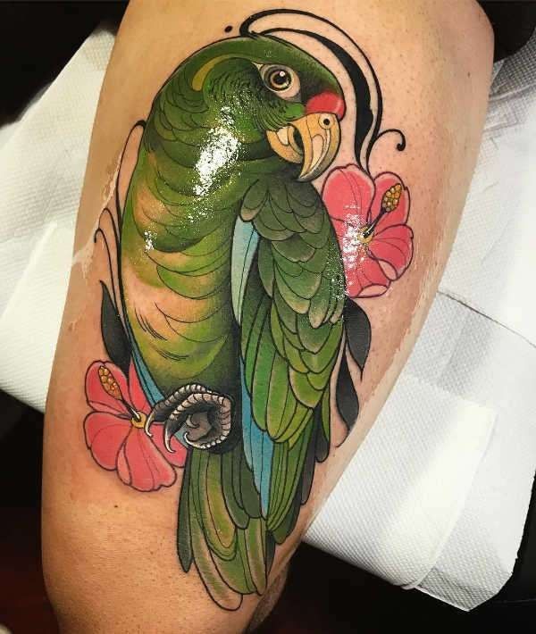 Parrot Tattoo 209