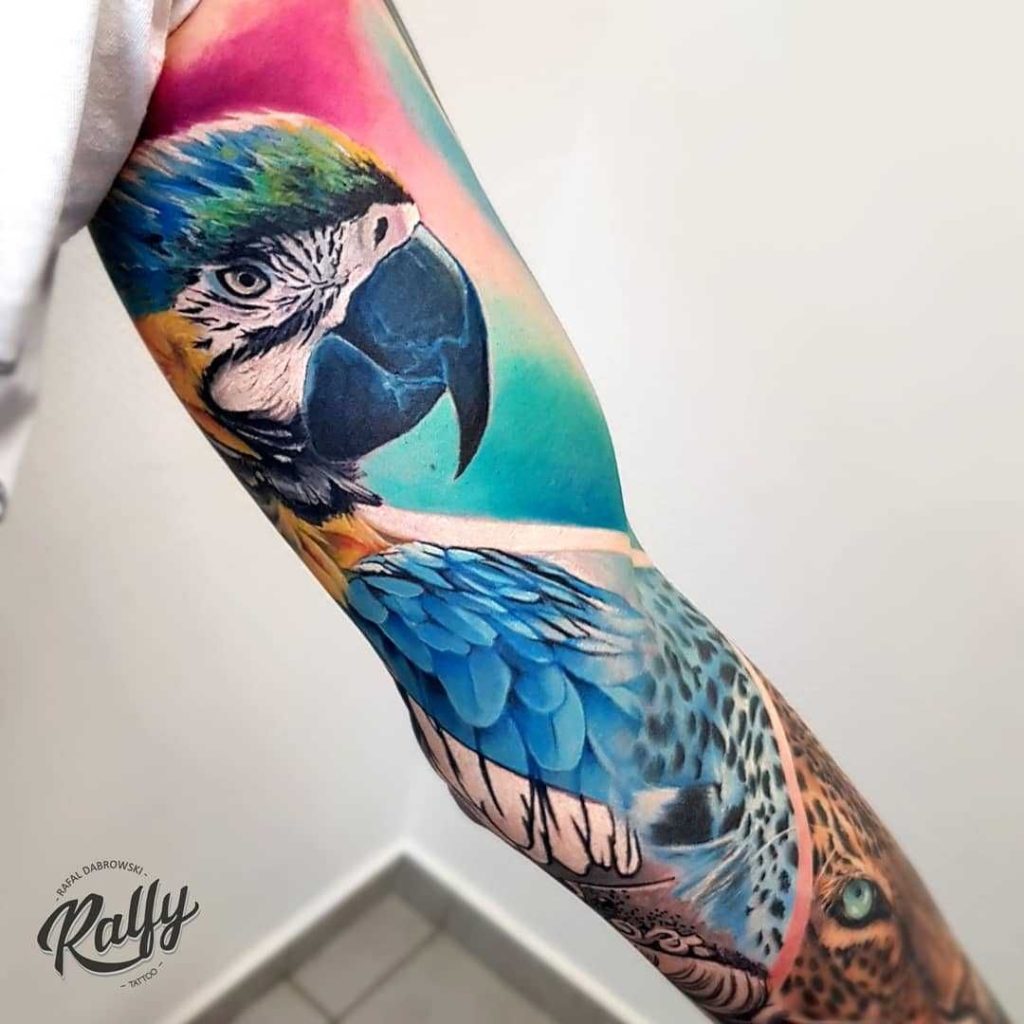Parrot Tattoo 33