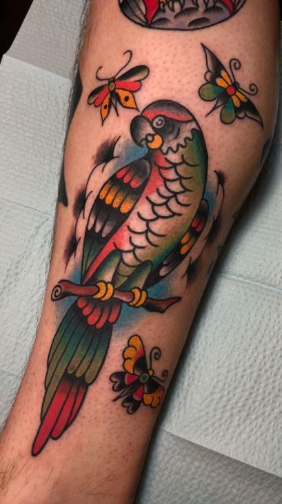 Parrot Tattoo 34