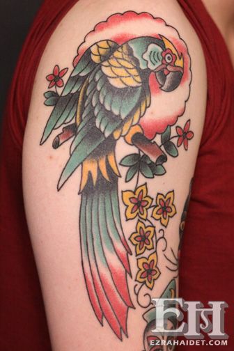 Parrot Tattoo 44
