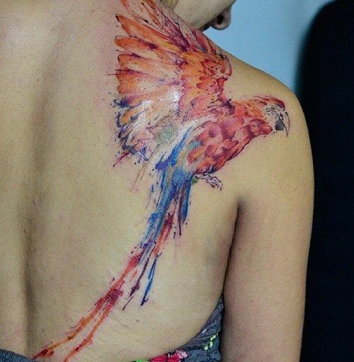 Parrot Tattoo 45