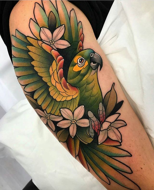 Parrot Tattoo 46