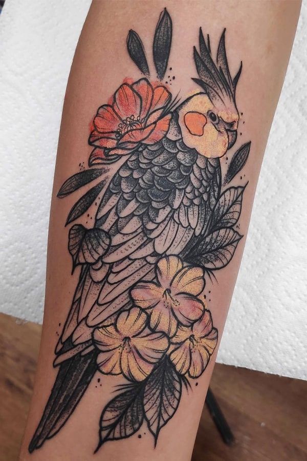 Parrot Tattoo 47