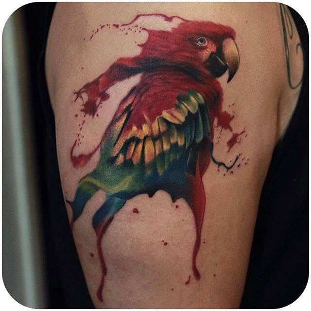 Parrot Tattoo 56