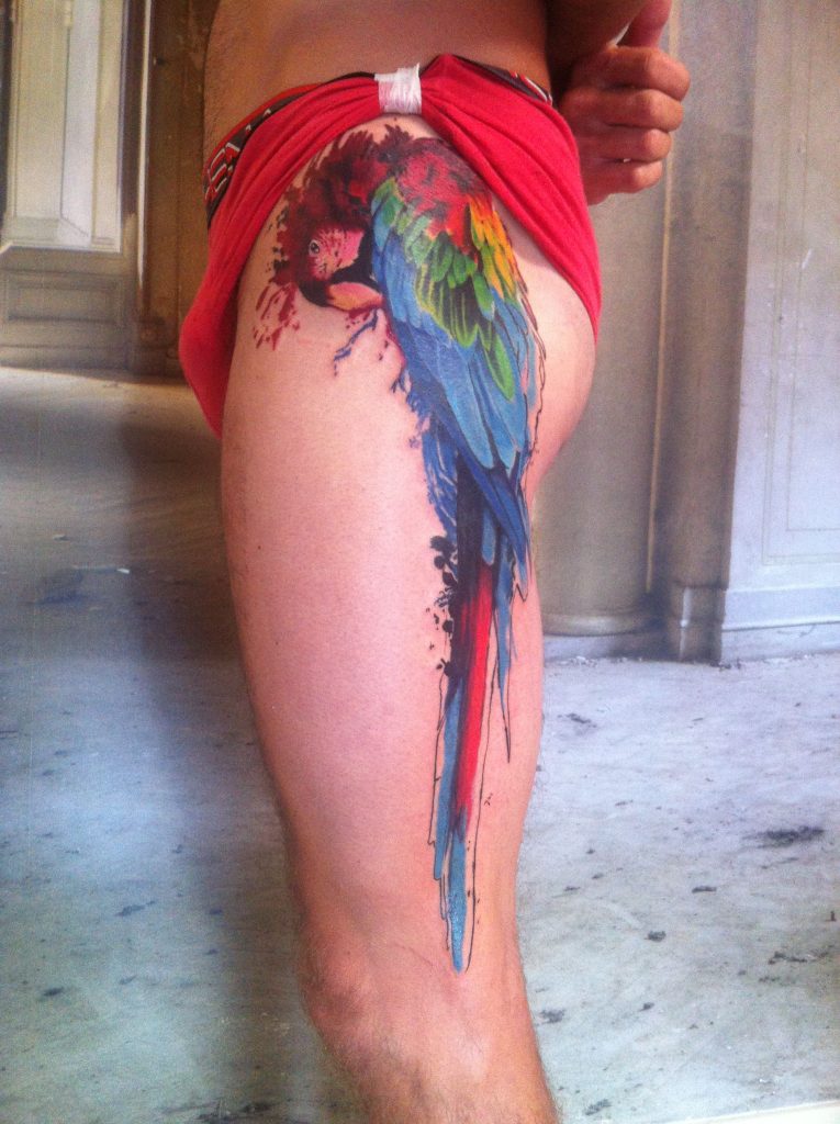 Parrot Tattoo 57