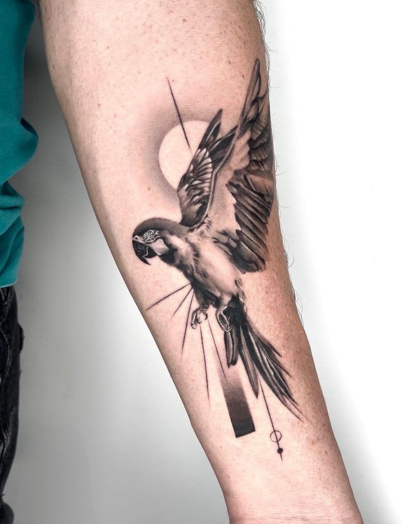 Parrot Tattoo 59