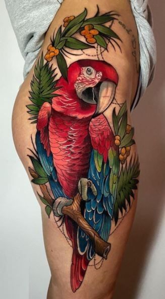 Parrot Tattoo 62