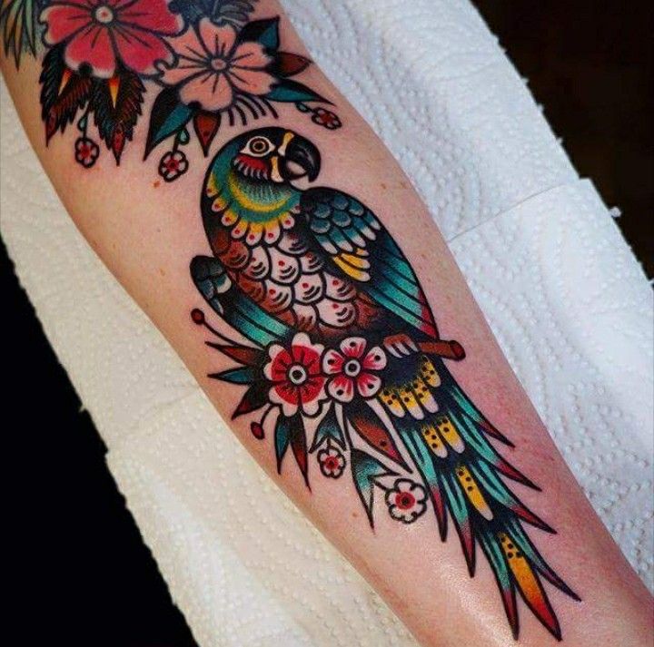 Parrot Tattoo 78