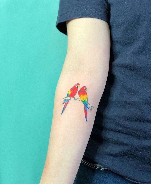 Parrot Tattoo 80