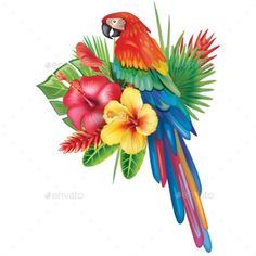 Parrot Tattoo 87