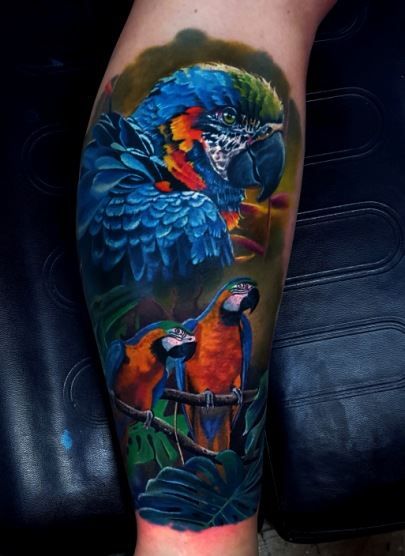 Parrot Tattoo 89