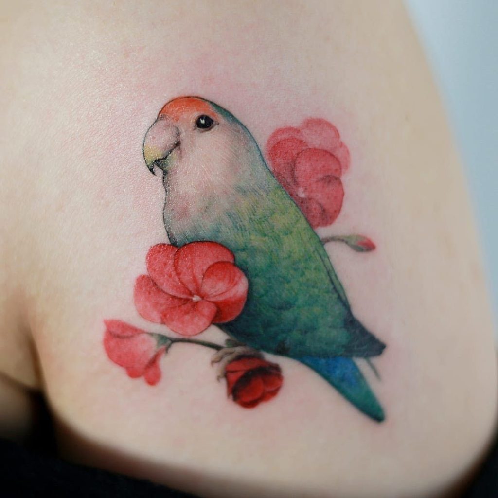 Parrot Tattoo 96