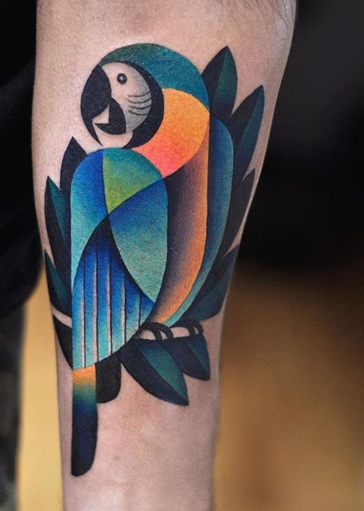 Parrot Tattoo 97