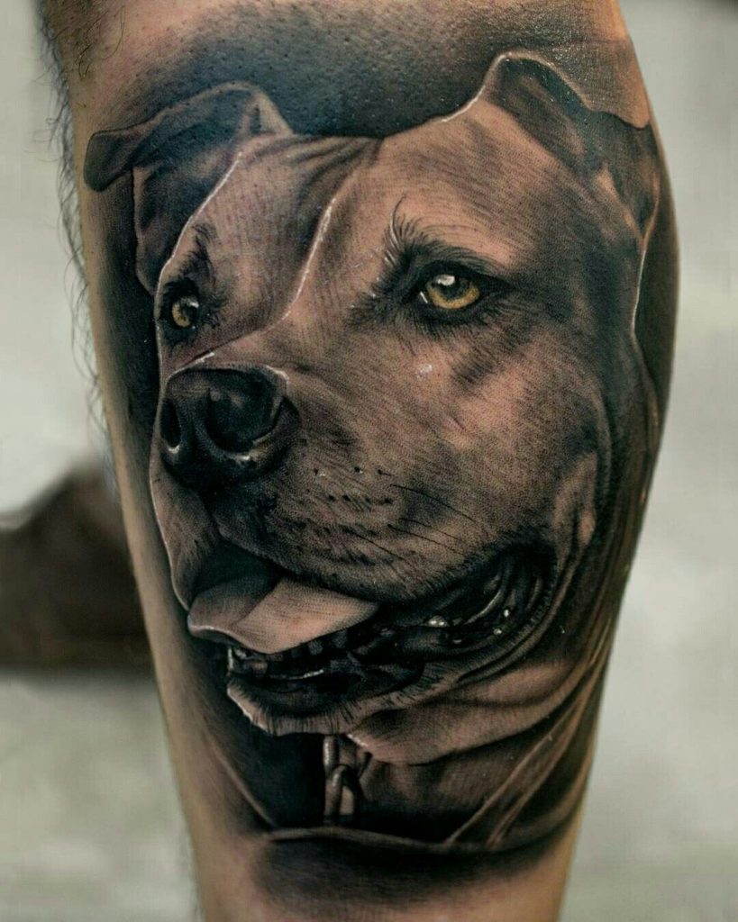 Pitbull Tattoo 142