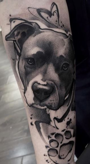 Pitbull Tattoo 28