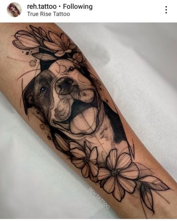 205+ Pitbull Tattoos Ideas and Designs (2023) - TattoosBoyGirl