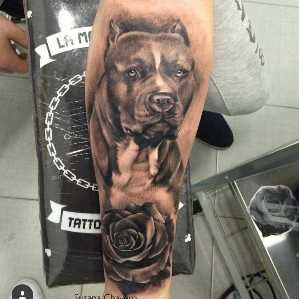Pitbull Tattoo 45