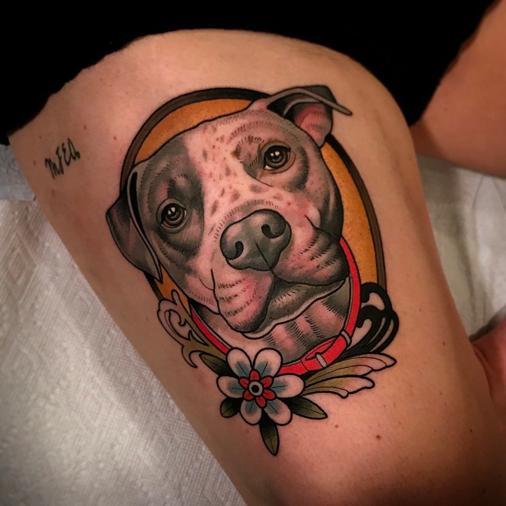 Pitbull Tattoo 50