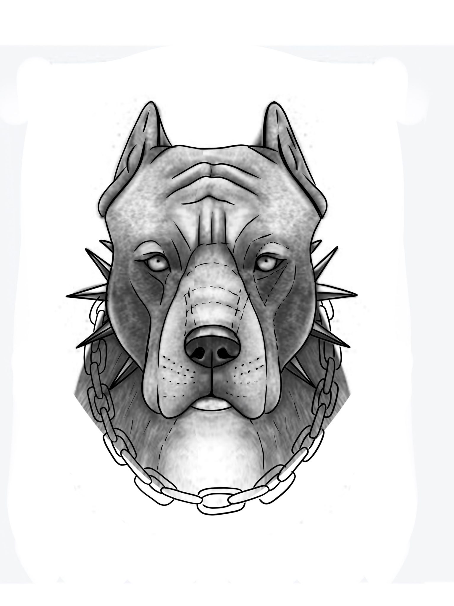 205 Pitbull Tattoos Ideas And Designs 2023 TattoosBoyGirl   Pitbull Tattoo 9 1535x2048 