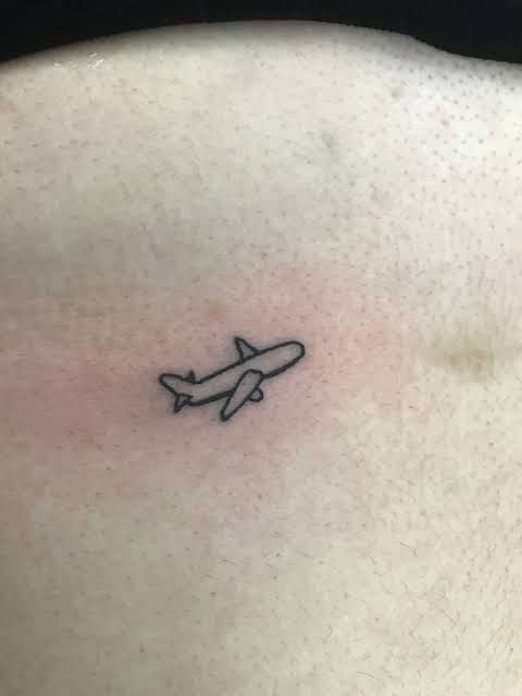 Plane Tattoo 100